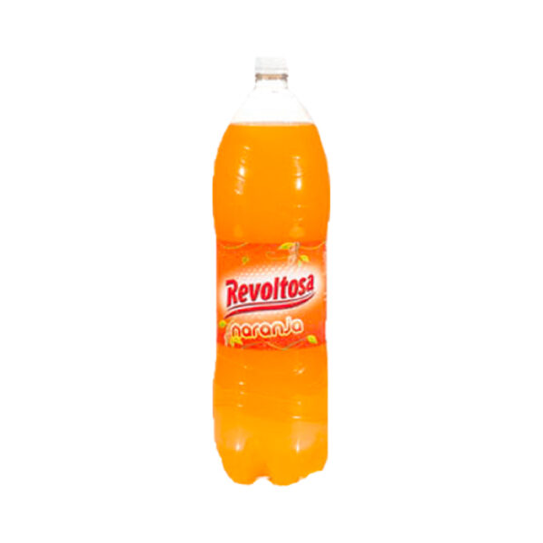 8412301100099 Refresco de Naranja con Gas REVOLTOSA Pet 2L