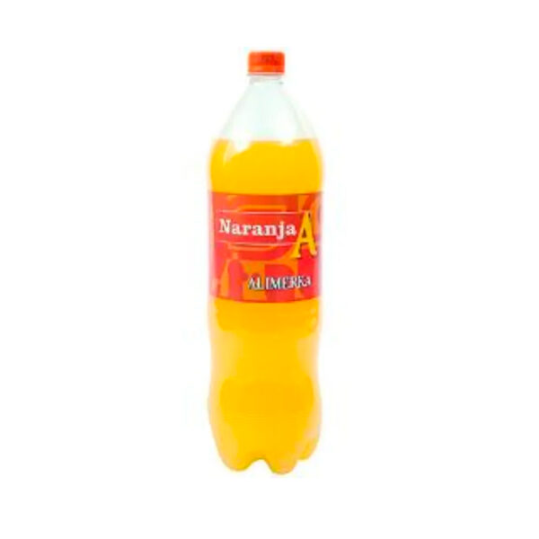 8430807001498 Refresco de naranja ALIMERKA botella 2L